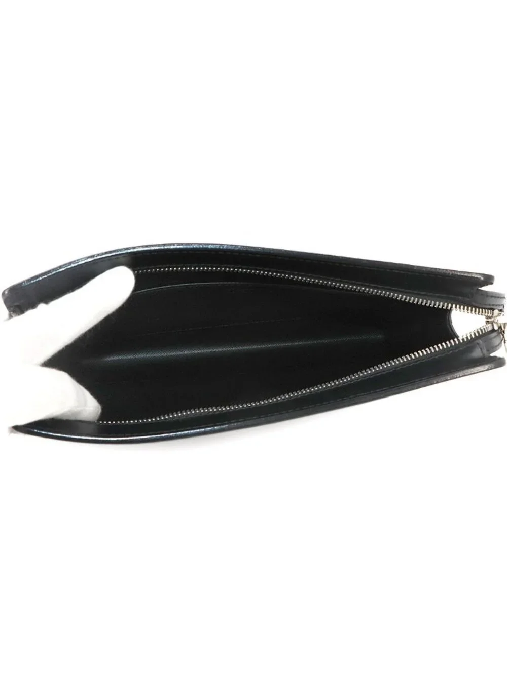 Louis Vuitton Epi Pochette Homme Clutch Leather Noir